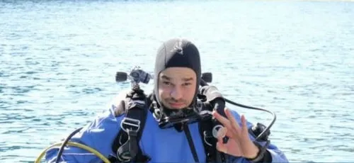 Eduardo M. Santos, Instrutor PADI da Acquacamp