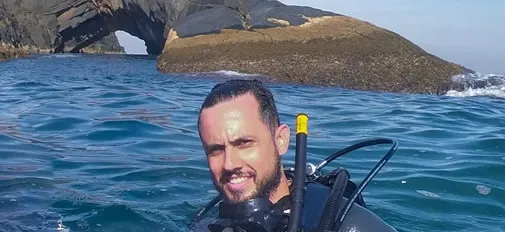 Neyton P. Júnior, Divemaster da Acquacamp